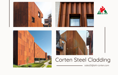 Corten Steel BBQ Grill